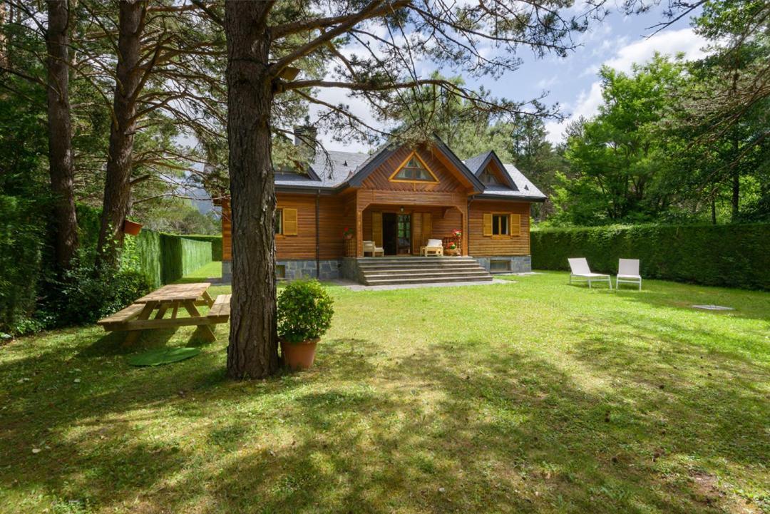 Casa Rural Pico Aspe Villanúa Buitenkant foto